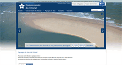 Desktop Screenshot of conservatoire-du-littoral.fr